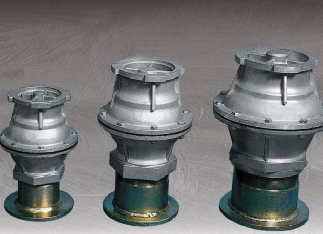 Hydranten-Kopf aus Aluminium mit Einklink-Anschluß
